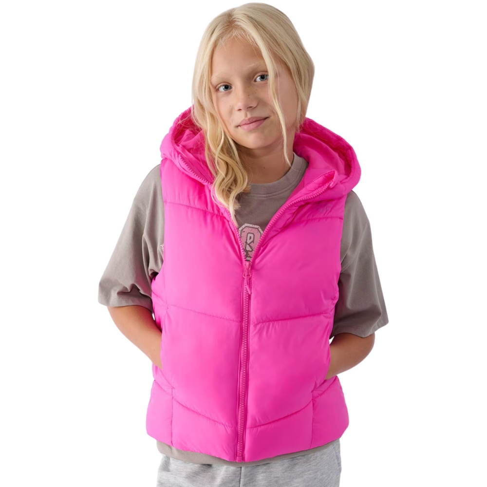 Vest for 4F F129 fuchsia 4FJWAW24TVJAF129 55S pentru fete