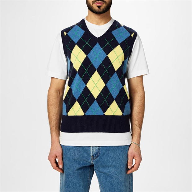 Vesta Polo Ralph Lauren Argyle bleumarin multicolor