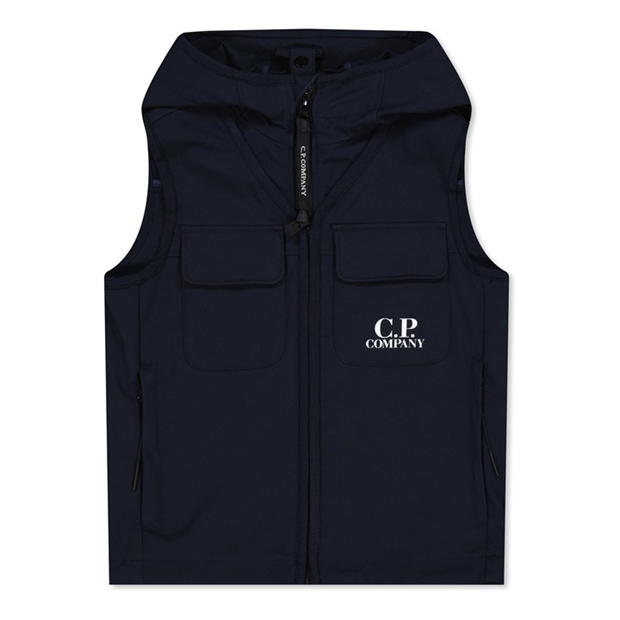 Veste CP COMPANY Softshell pentru baieti bleumarin