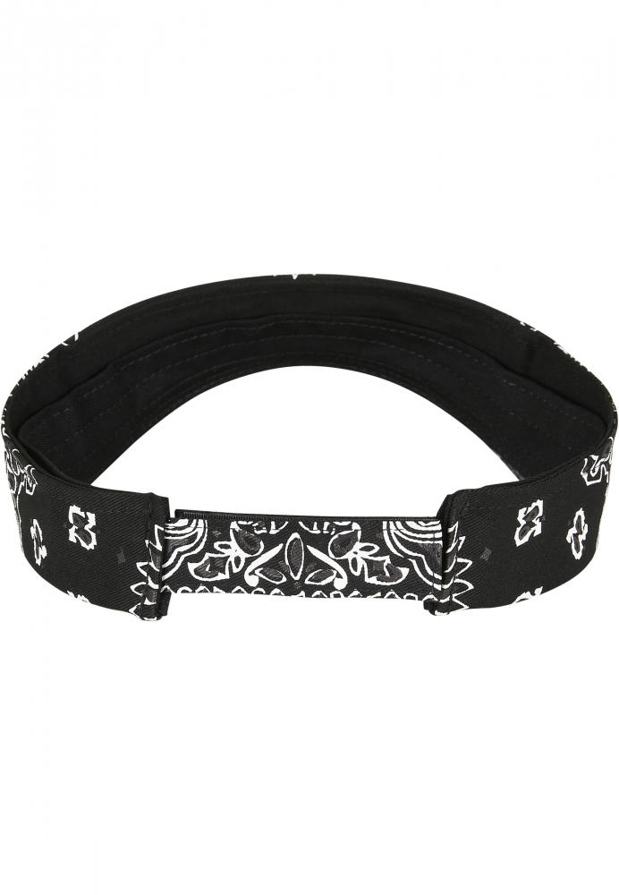 Visor Bandana Print negru Flexfit