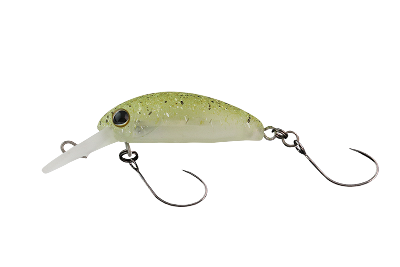 VOBLER CHIBI BURIBURI MINNOW 3,1CM 1,6G SHOBOKURE GLOW marime 10 JACKALL