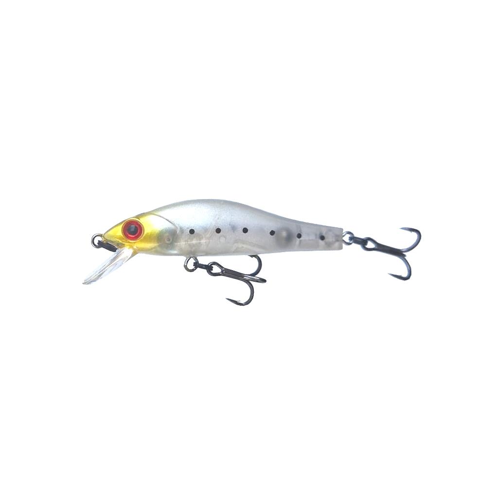 VOBLER SCURRY MINNOW 55S 5,5CM 5G PEARL SPOT marime 12 MUSTAD