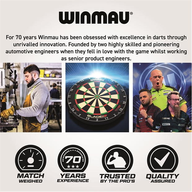 Winmau MVG Pro Series 00 negru verde