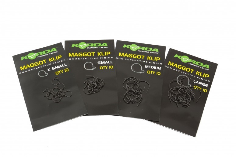 XX MAGGOT CLIP XS 10BUC PL KORDA