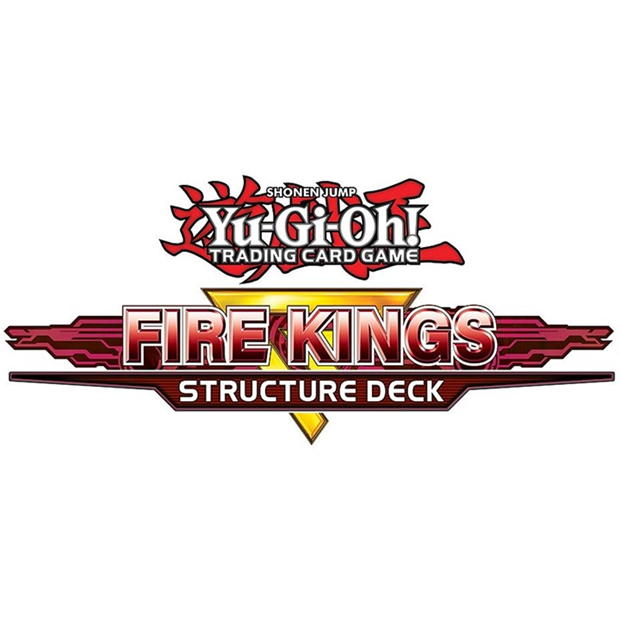 Yu-Gi-Oh Yu-Gi-Oh Structure Deck Fire Kings multicolor format and universal