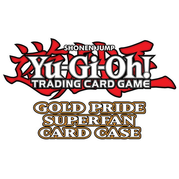 Yu-Gi-Oh Yu-Gi-Oh Gold Pride Card Case multicolor format and universal