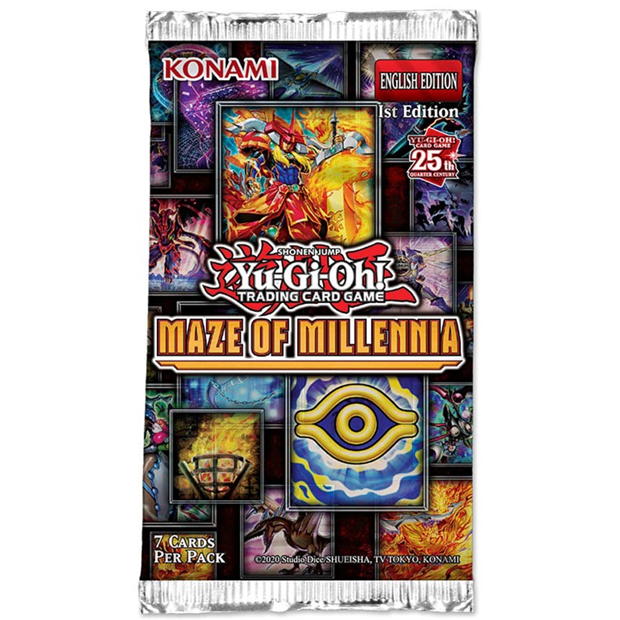 Yu-Gi-Oh Yu-Gi-Oh Maze Of Millenia Booster multicolor format and universal