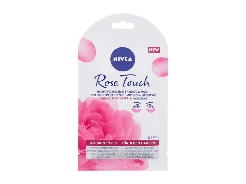 Rose Touch Hydrating Under Eye Hydrogel Mask - Nivea Apa de parfum