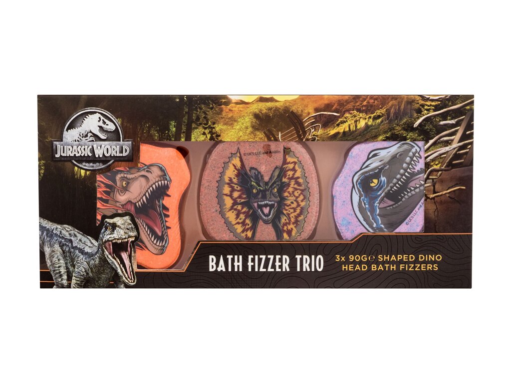 Set Jurassic World Bath Fizzer Trio - Universal Apa de parfum